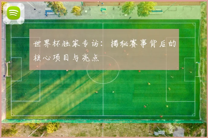世界杯独家专访:揭秘赛事背后的核心项目与亮点