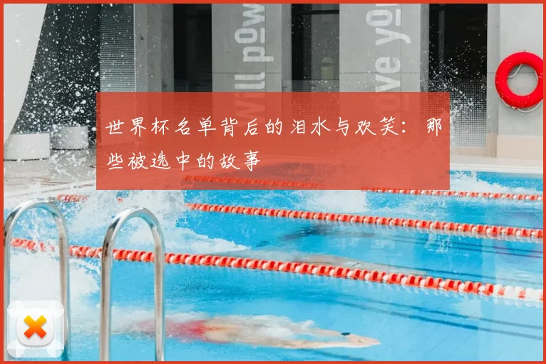 世界杯名单背后的泪水与欢笑：那些被选中的故事