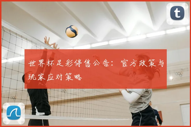 世界杯足彩停售公告：官方政策与玩家应对策略